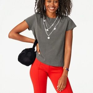 Clare V Chou Chou velvet wristlet bag